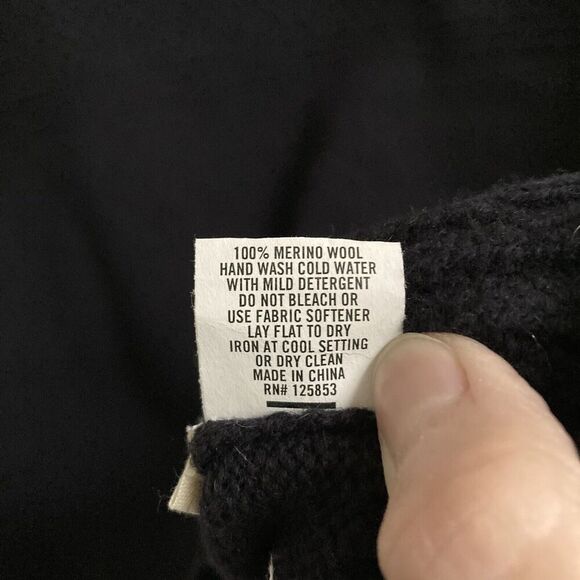 Taylor Stitch Ventana Sweater In Navy Merino Wool XS 36 Unisex NWT - Picture 14 of 15